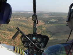 Flug entlang einer VFR-Strecke in Marokko