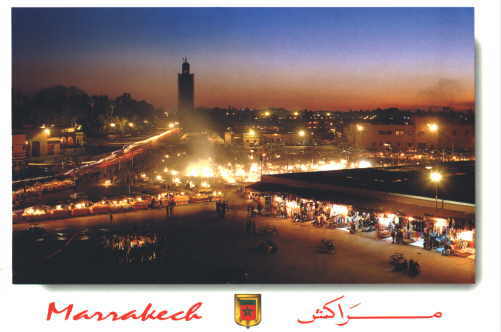 Marrakech Jamma Lï¿½Fna (Platz der Vernichtung)